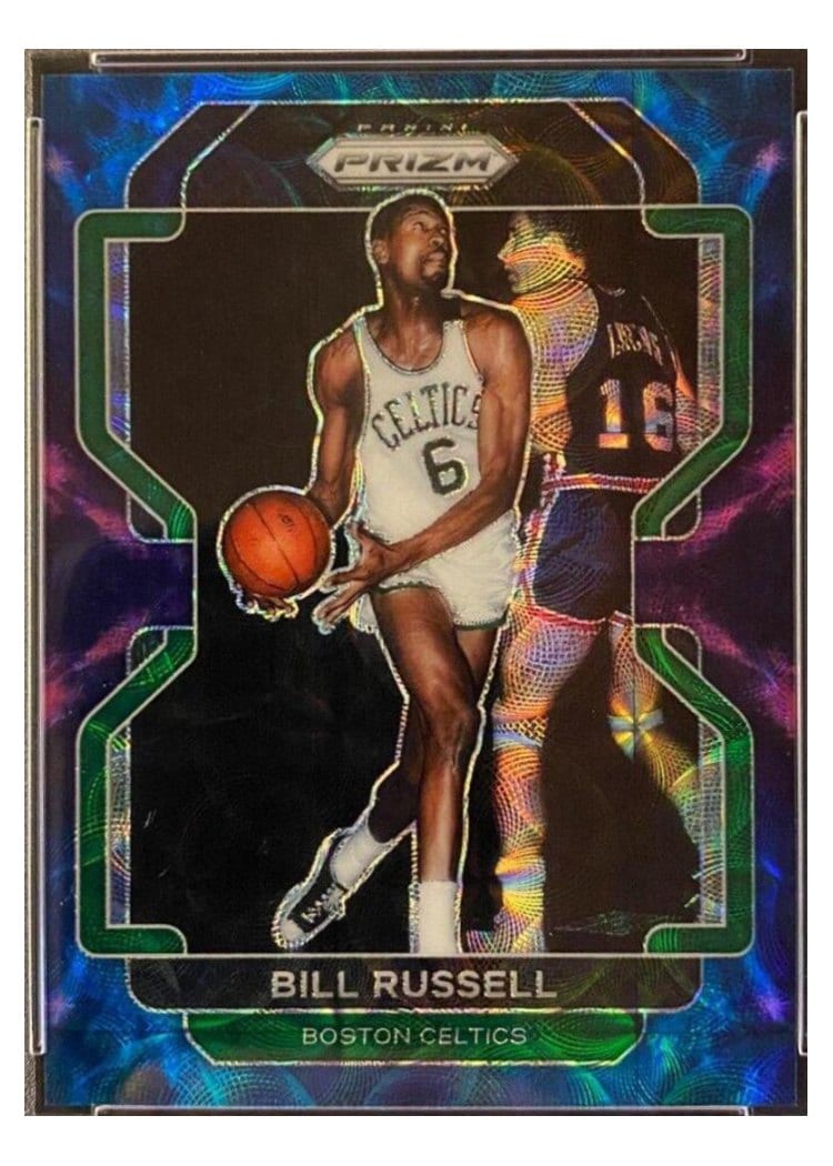 2021-22 Panini Prizm Base Set Bill Russell #254 card