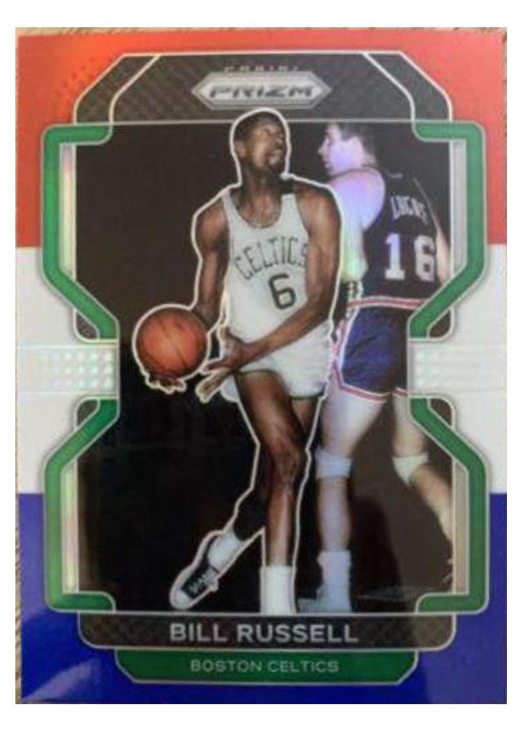 2021-22 Panini Prizm Base Set Bill Russell #254 card