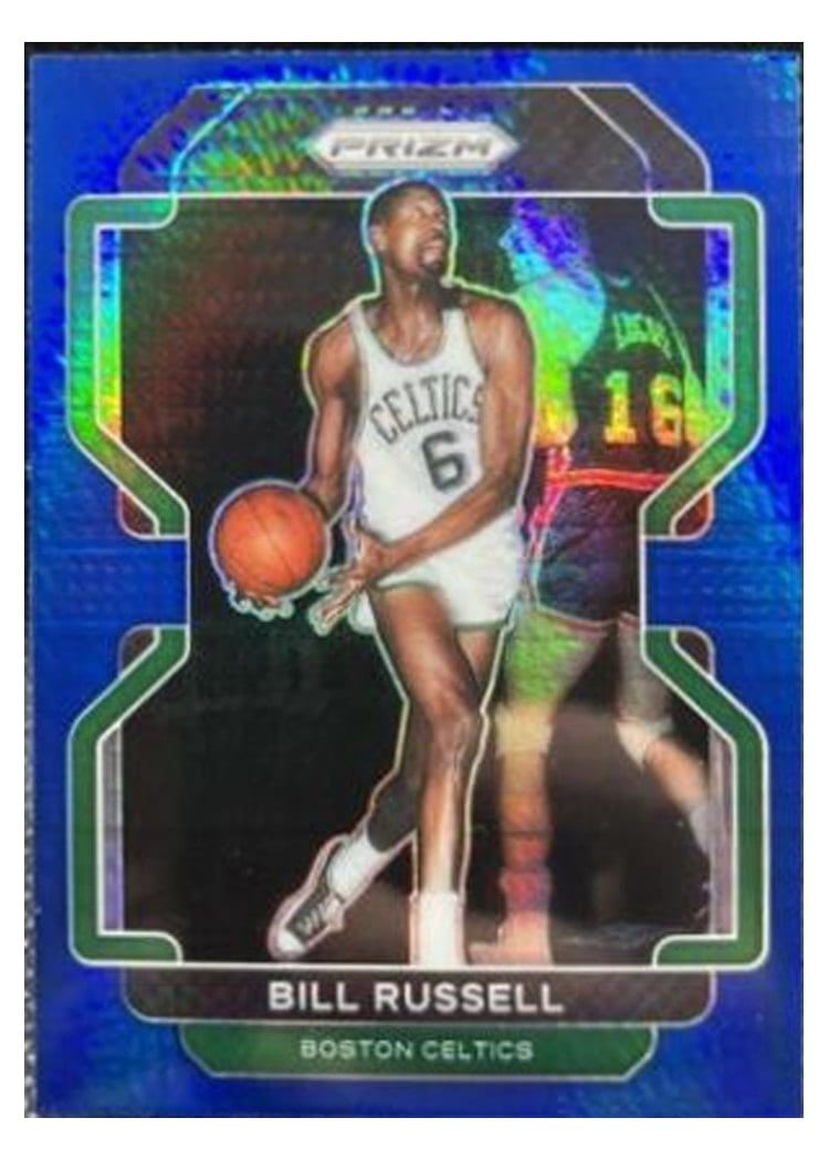 2021-22 Panini Prizm Base Set Bill Russell #254 card