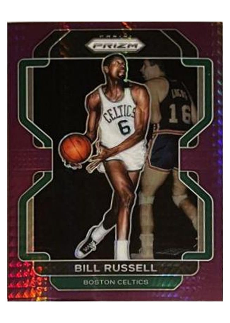 2021-22 Panini Prizm Base Set Bill Russell #254 card