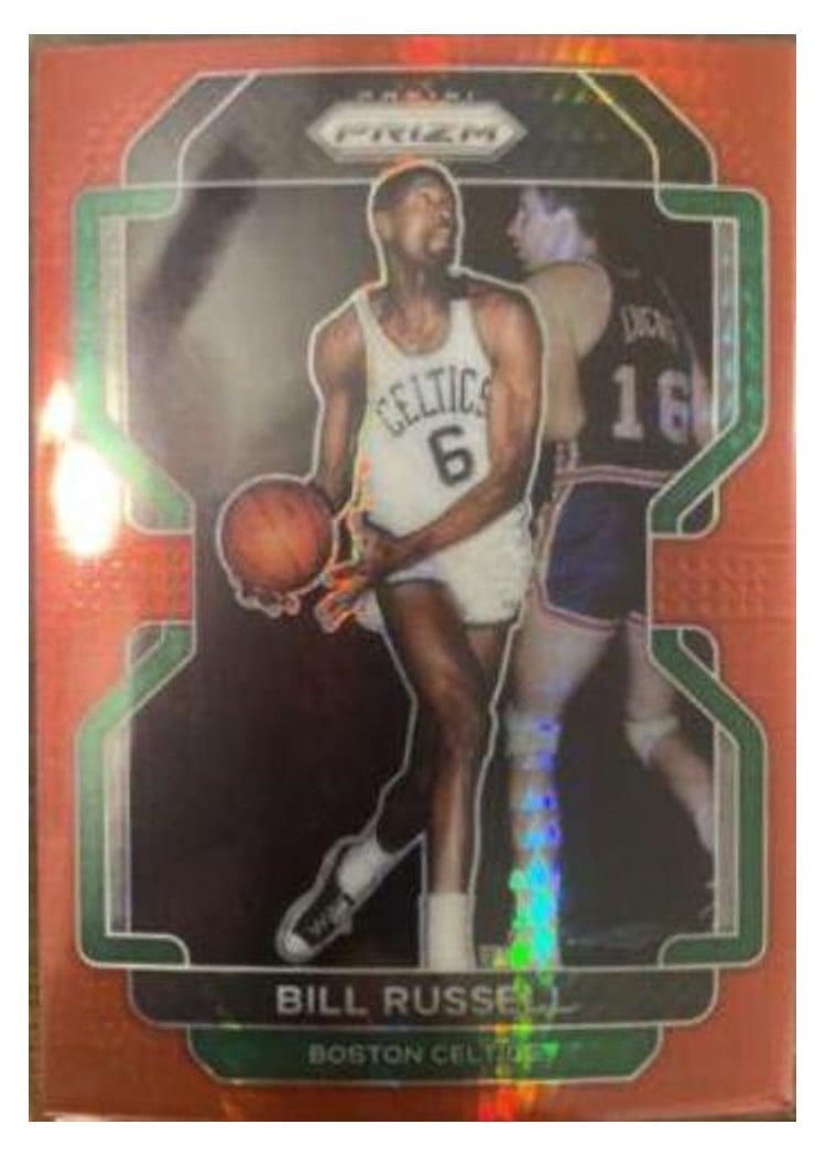 2021-22 Panini Prizm Base Set Bill Russell #254 card