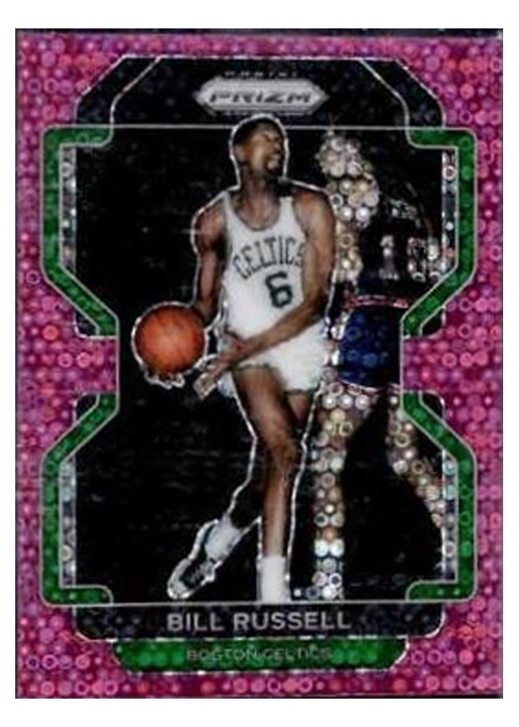 2021-22 Panini Prizm Base Set Bill Russell #254 card