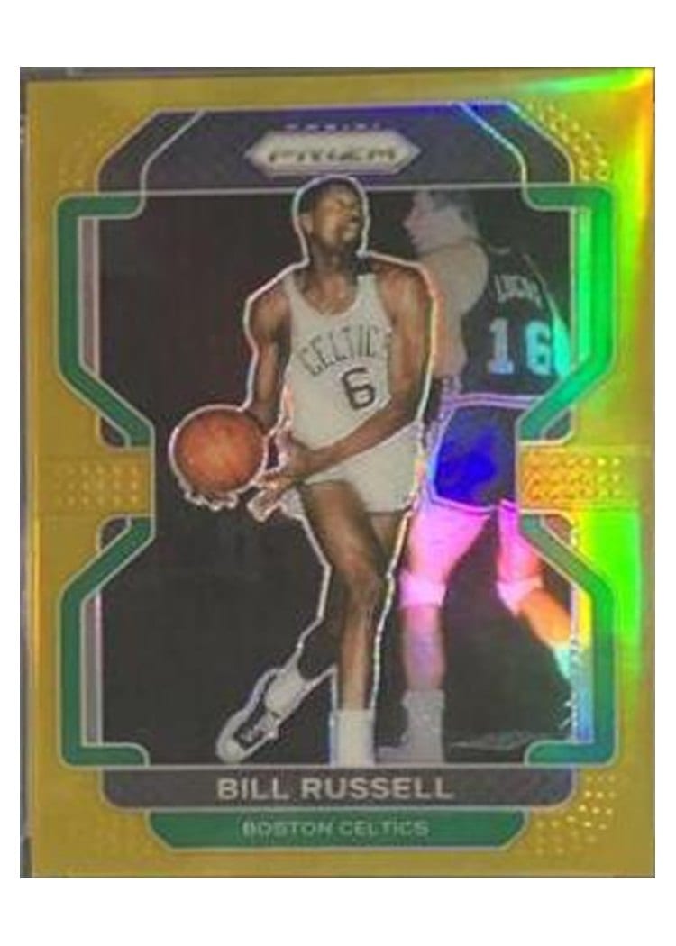 2021-22 Panini Prizm Base Set Bill Russell #254 card