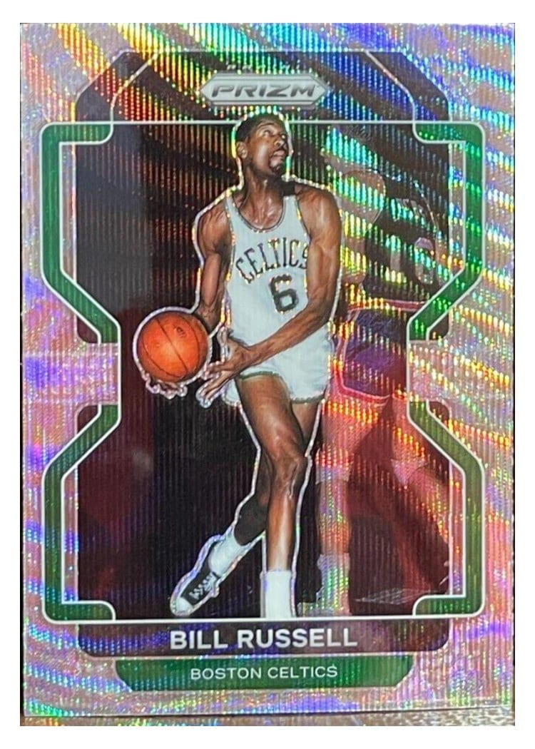 2021-22 Panini Prizm Base Set Bill Russell #254 card