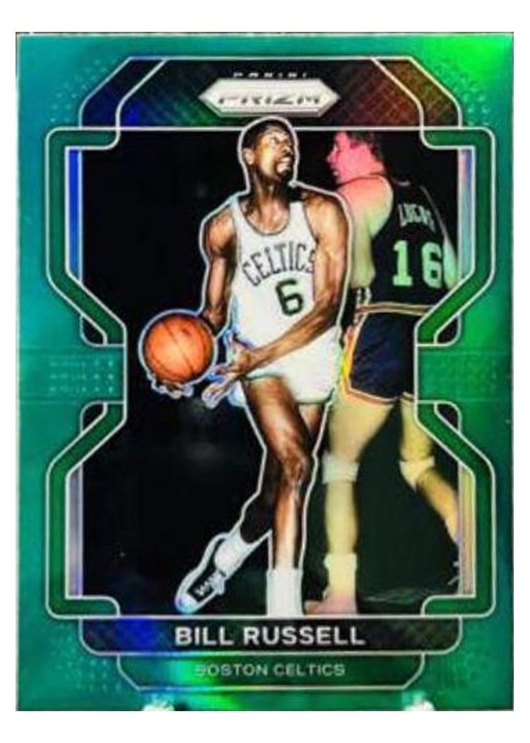 2021-22 Panini Prizm Base Set Bill Russell #254 card