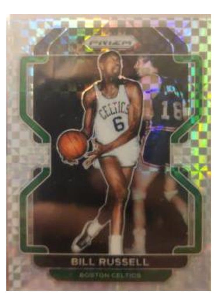 2021-22 Panini Prizm Base Set Bill Russell #254 card