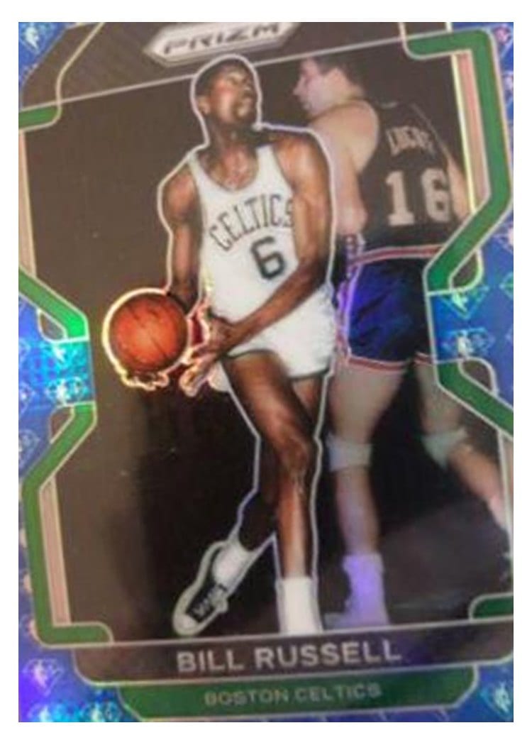2021-22 Panini Prizm Base Set Bill Russell #254 card