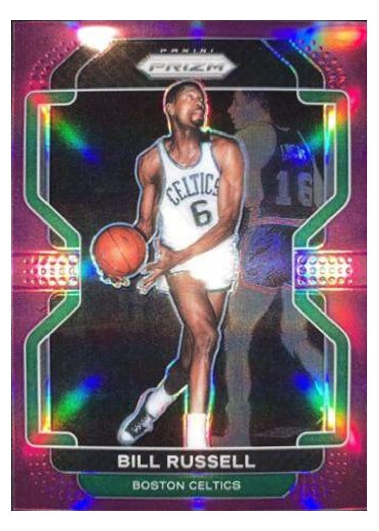 2021-22 Panini Prizm Base Set Bill Russell #254 card