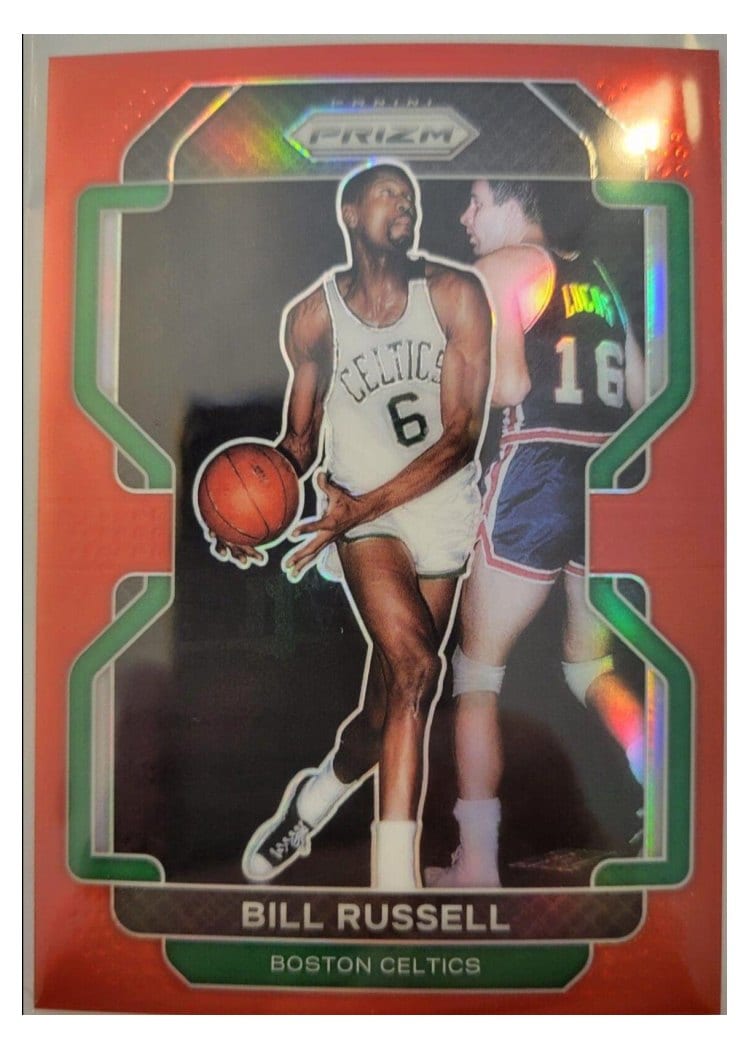 2021-22 Panini Prizm Base Set Bill Russell #254 card