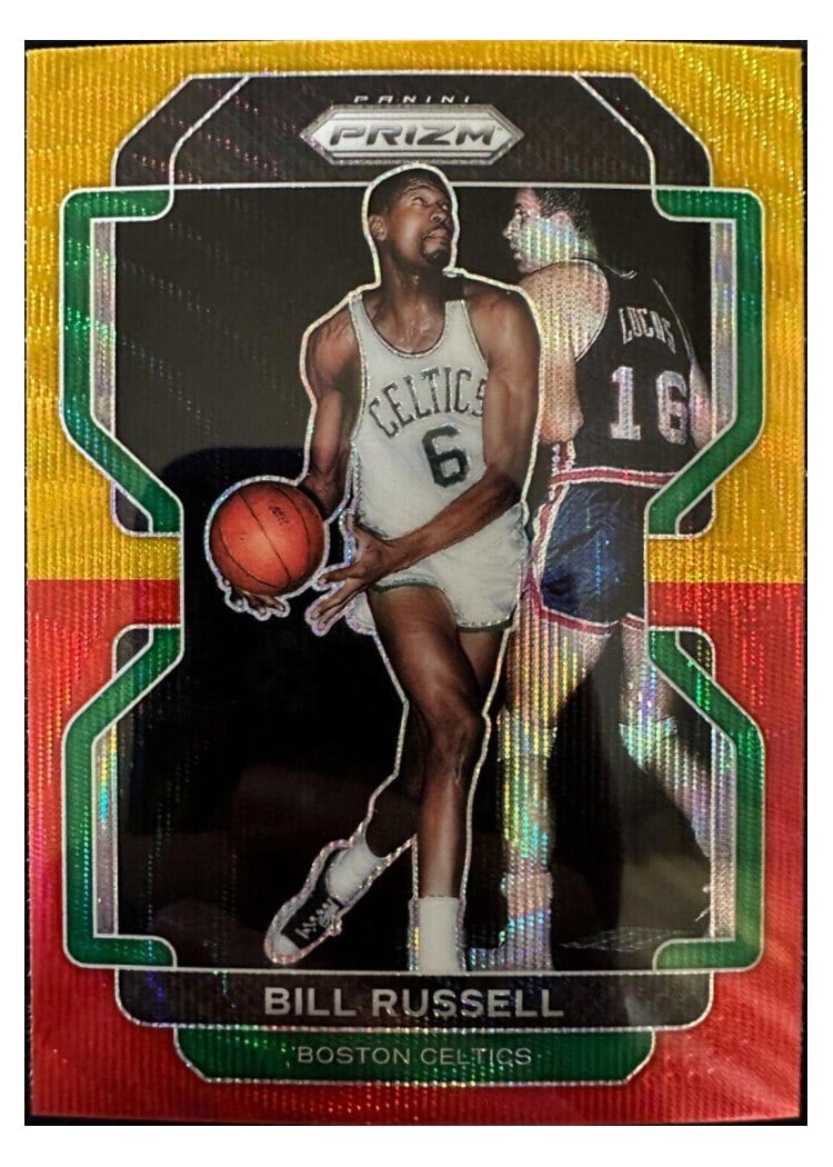 2021-22 Panini Prizm Base Set Bill Russell #254 card