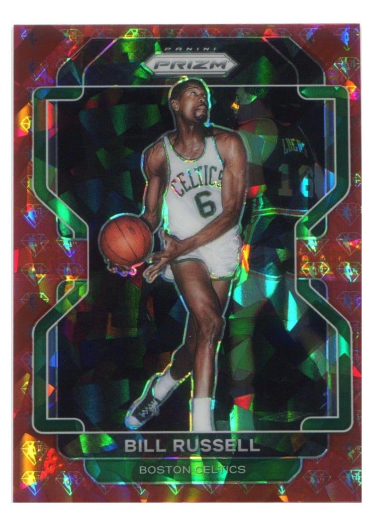 2021-22 Panini Prizm Base Set Bill Russell #254 card