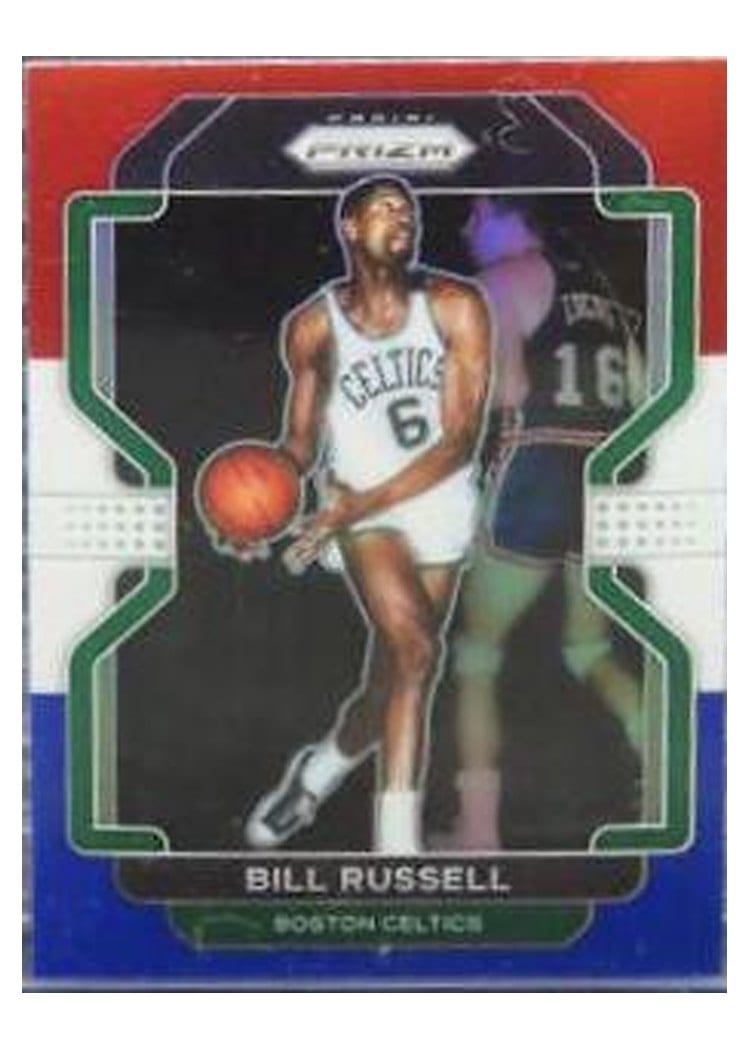 2021-22 Panini Prizm Base Set Bill Russell #254 card