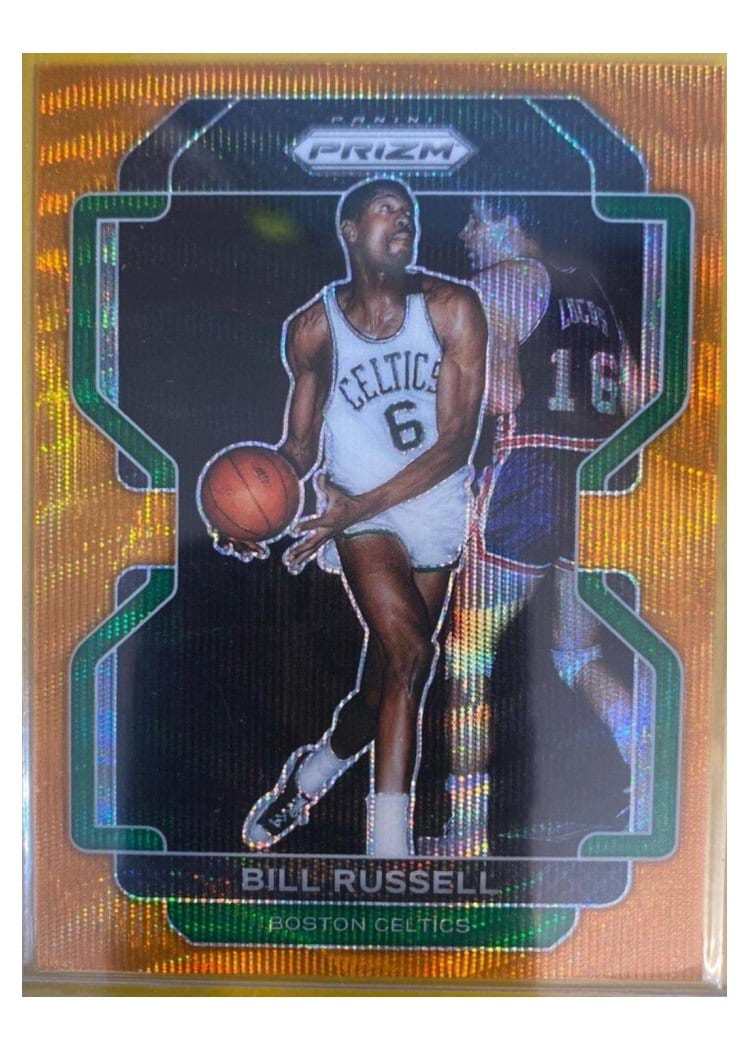 2021-22 Panini Prizm Base Set Bill Russell #254 card