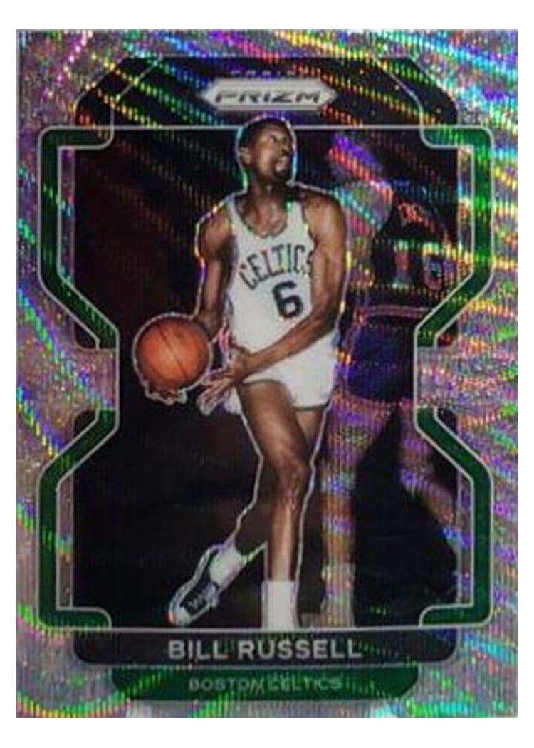 2021-22 Panini Prizm Base Set Bill Russell #254 card