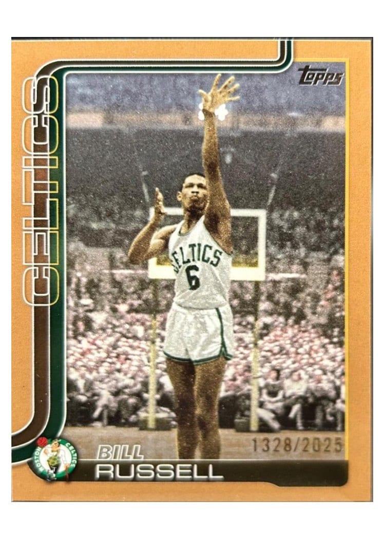 2025-26 Topps Base Set Bill Russell #251 card