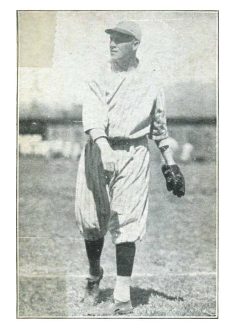 1922 E121 American Caramel Series of 120 Bill Ryan card