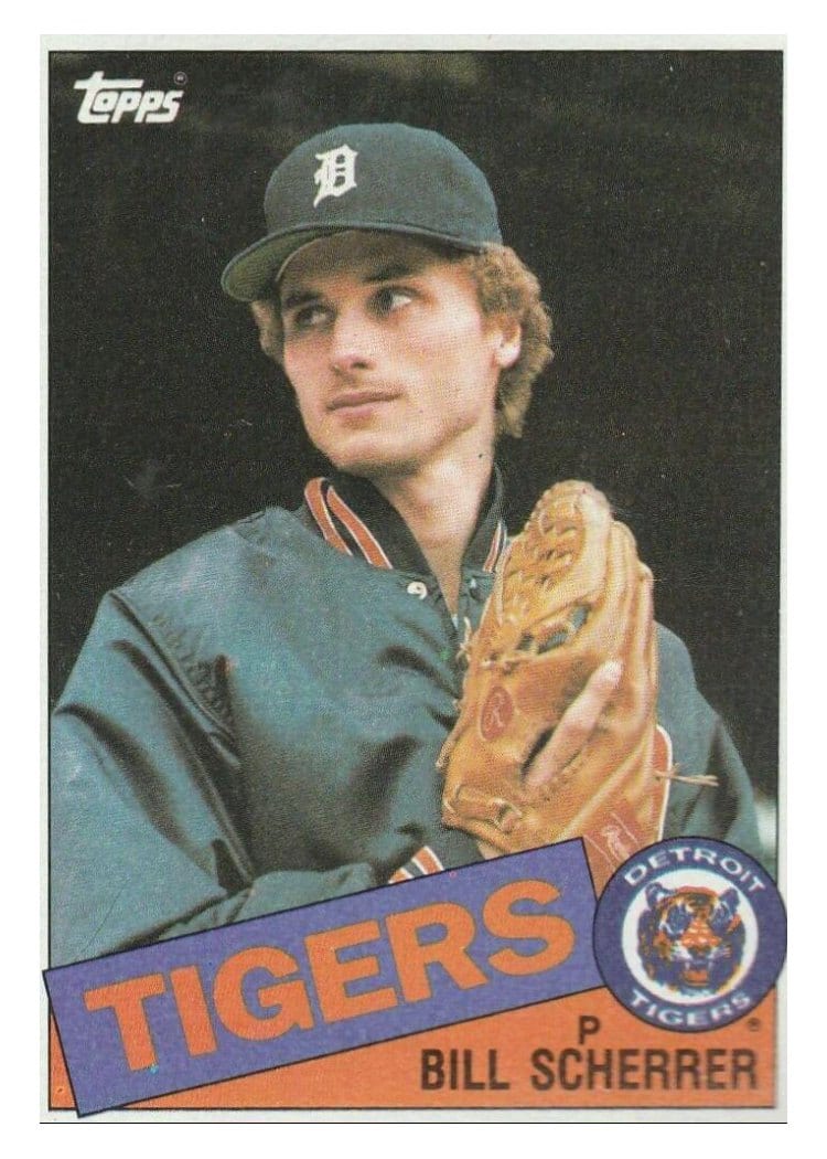 1985 Topps Bill Scherrer #586 card