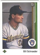 1989 Upper Deck Bill Schroeder Ronn Reynolds #627 card