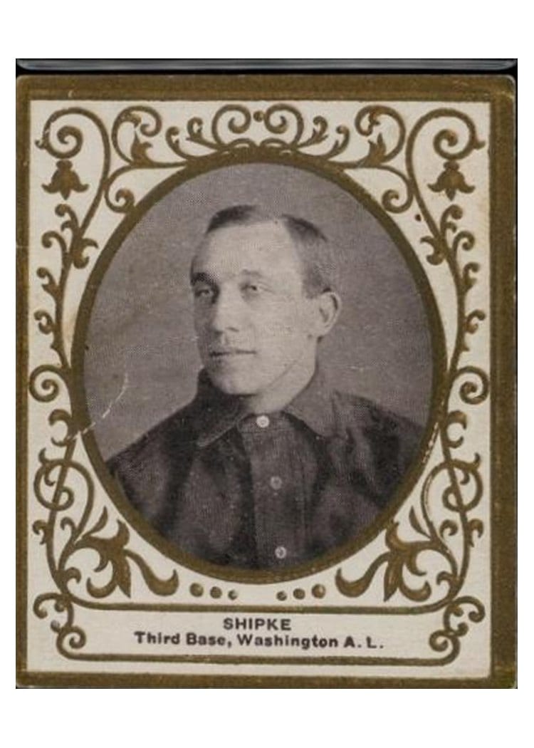 1909 T204 Ramly Bill Shipke card