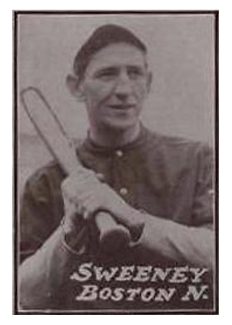 1913 National Game Bill Sweeney card