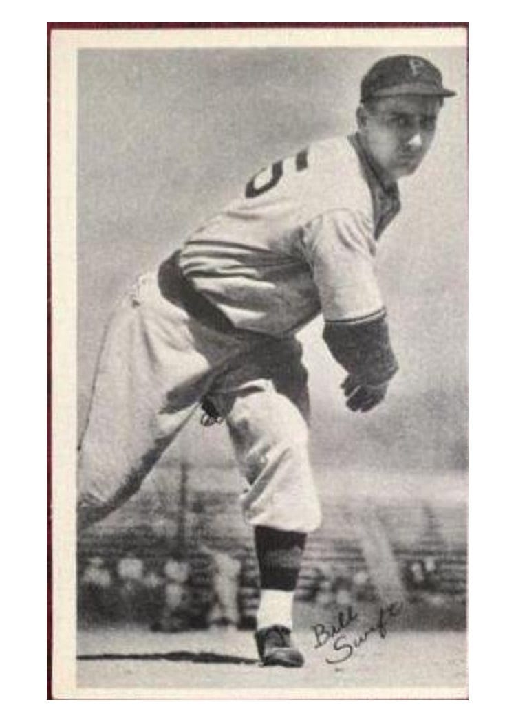 1936 National Chicle Fine Pens Bill Swift card