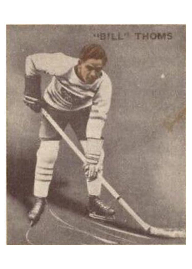 1933 World Wide Gum Ice Kings Bill Thoms #50 card