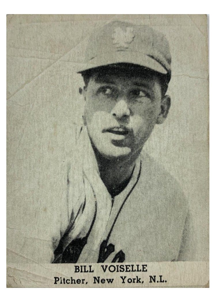 1947 Tip Top Bread Bill Voiselle card