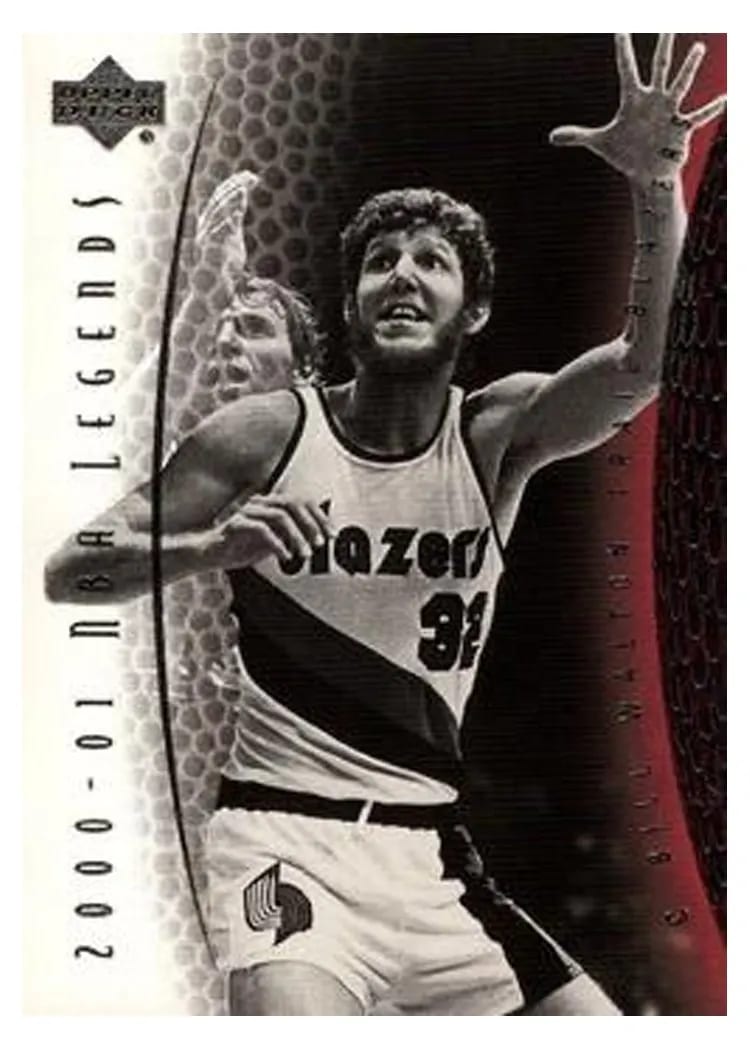 2000 Upper Deck Legends Bill Walton #77 card