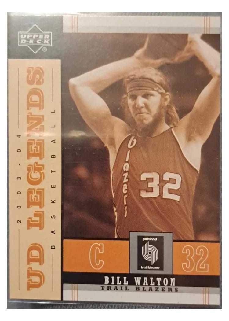 2003 Upper Deck Legends Bill Walton #74 card