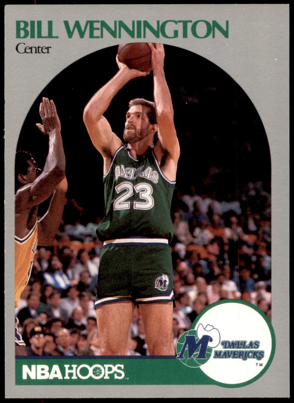 1990-91 Hoops Base Set Bill Wennington #89 card