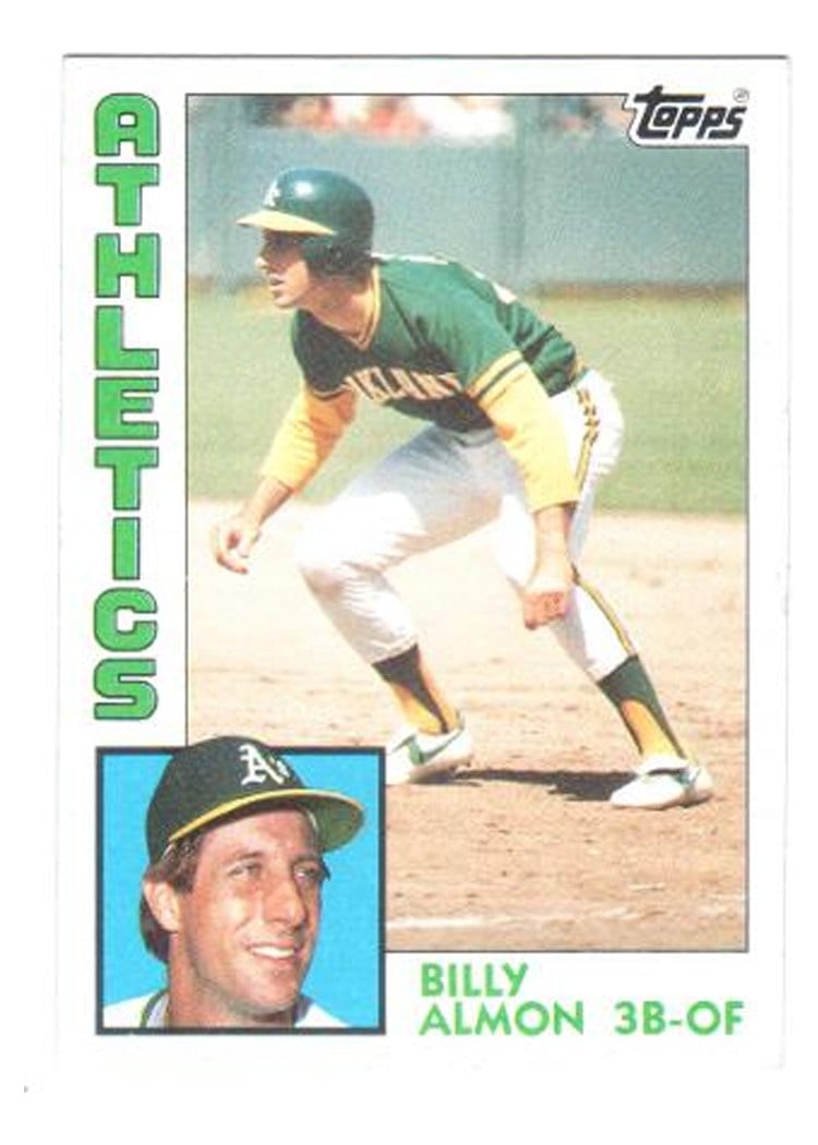1984 Topps Billy Almon #241 card