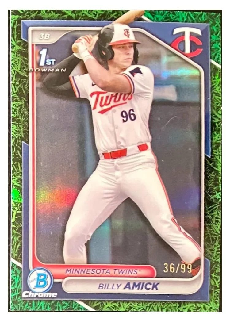 2024 Bowman Draft Chrome Billy Amick #BDC-68 card
