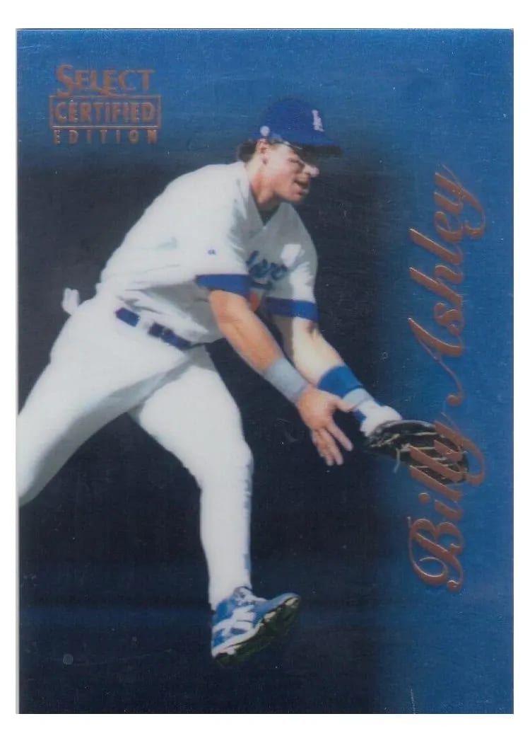 1996 Select Certified Billy Ashley #79 card