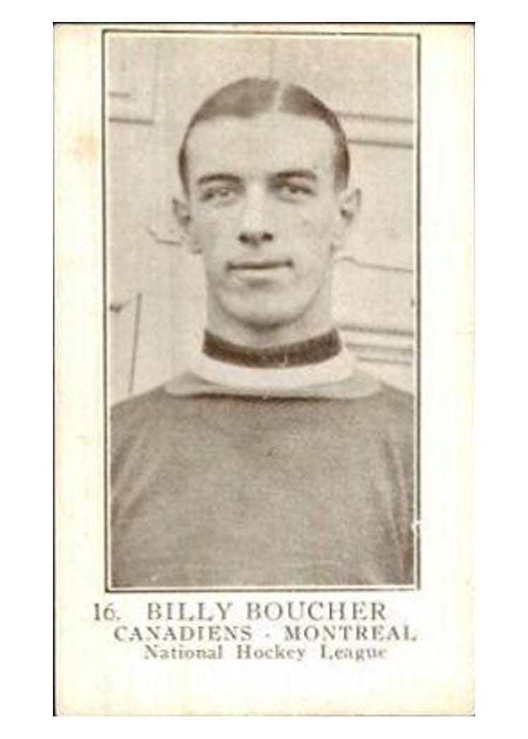 1923 V145-1 Paterson Billy Boucher #16 card
