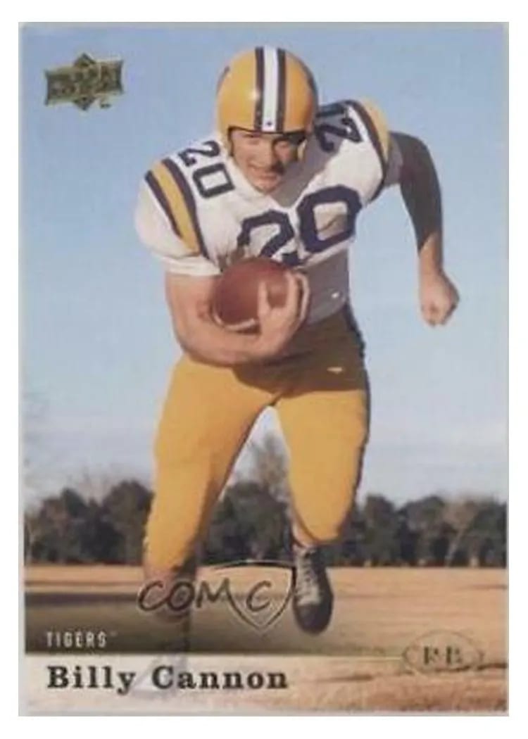 2013 Upper Deck Billy Cannon #27 card