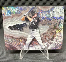 2025 Bowman Draft Crystallized Billy Carlson #C-11 card