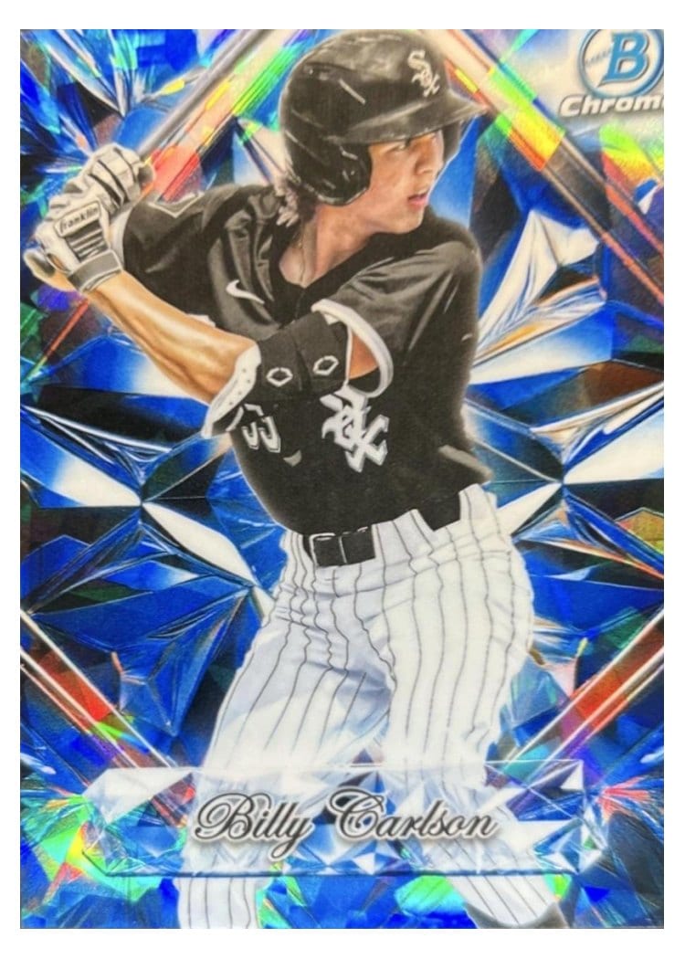 2025 Bowman Draft Sapphire Sapphire Selections Billy Carlson #SS-14 card