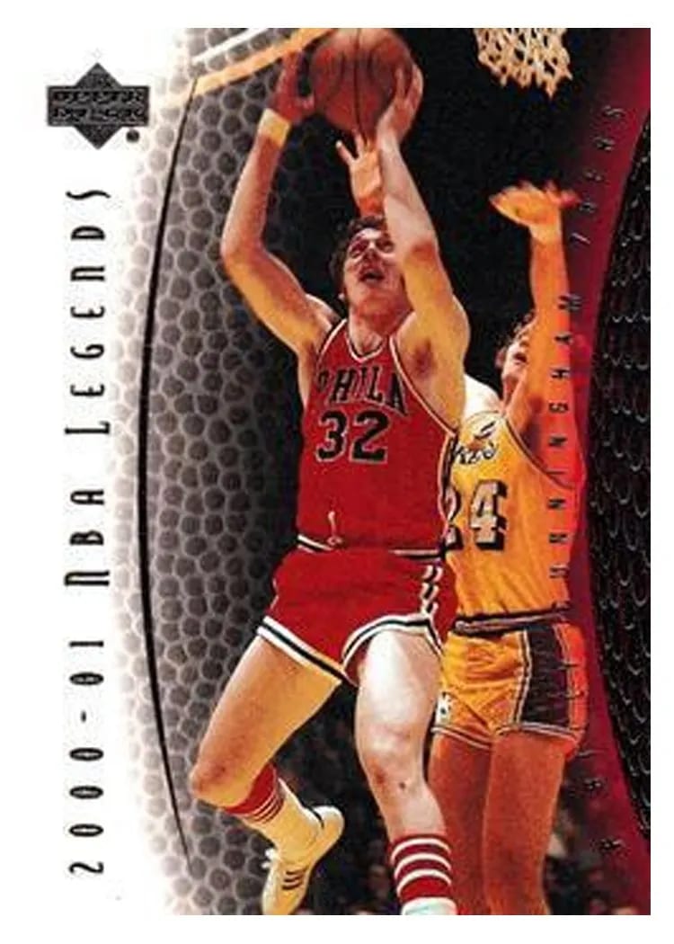 2000 Upper Deck Legends Billy Cunningham #62 card