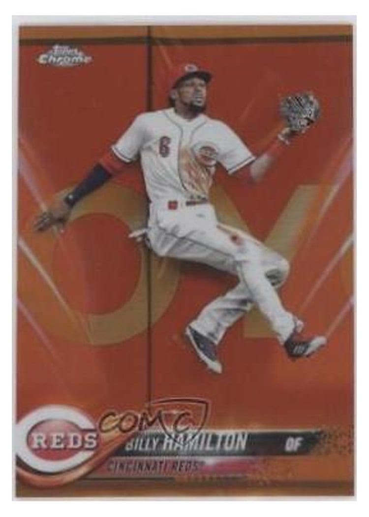 2018 Topps Chrome Base Set Billy Hamilton #15 card