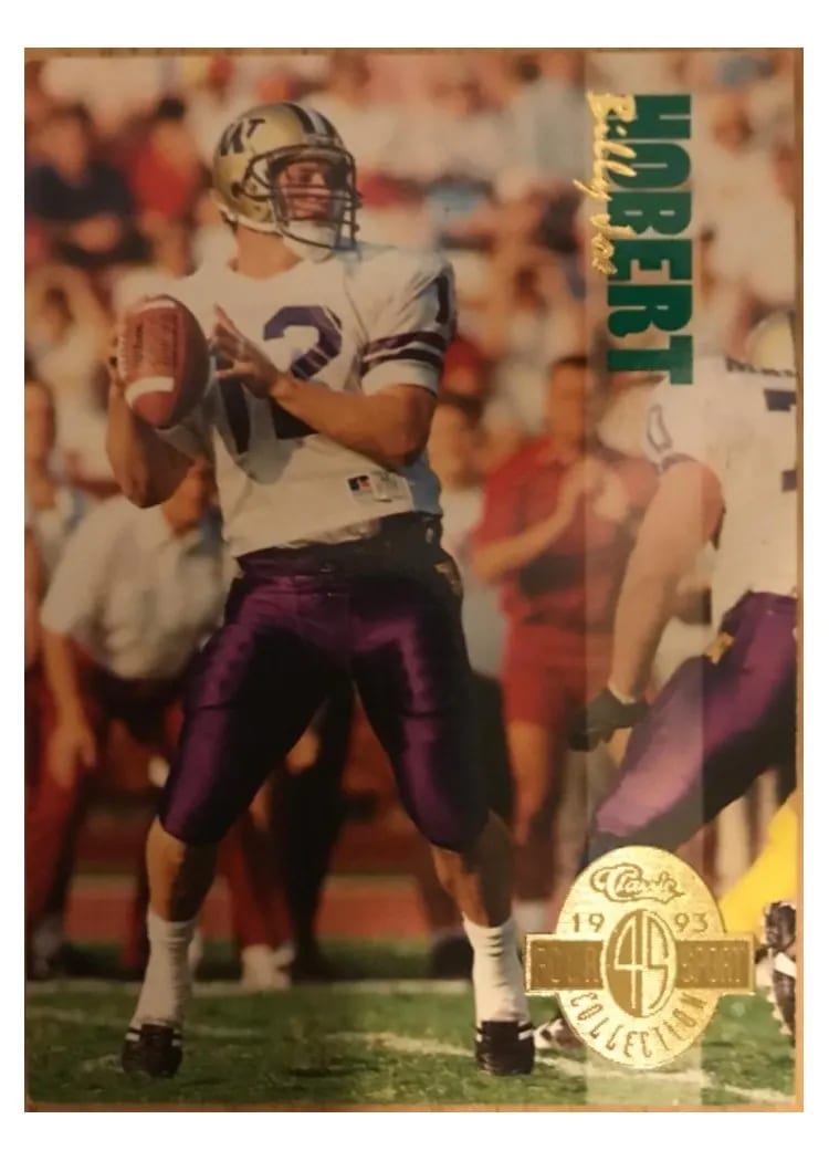 1993 Classic Four Sport Billy Joe Hobert #183 card