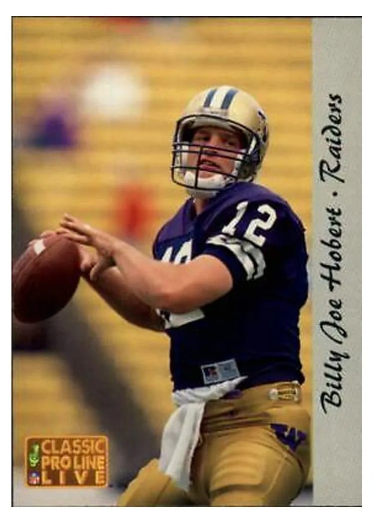1993 Pro Line Live Billy Joe Hobert #135 card