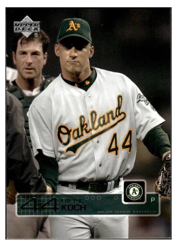 2003 Upper Deck Billy Koch #45 card