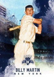 2017 Panini Diamond Kings Base Set Billy Martin #4 card