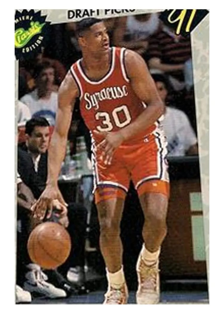 1991 Classic Draft Billy Owens #2 card