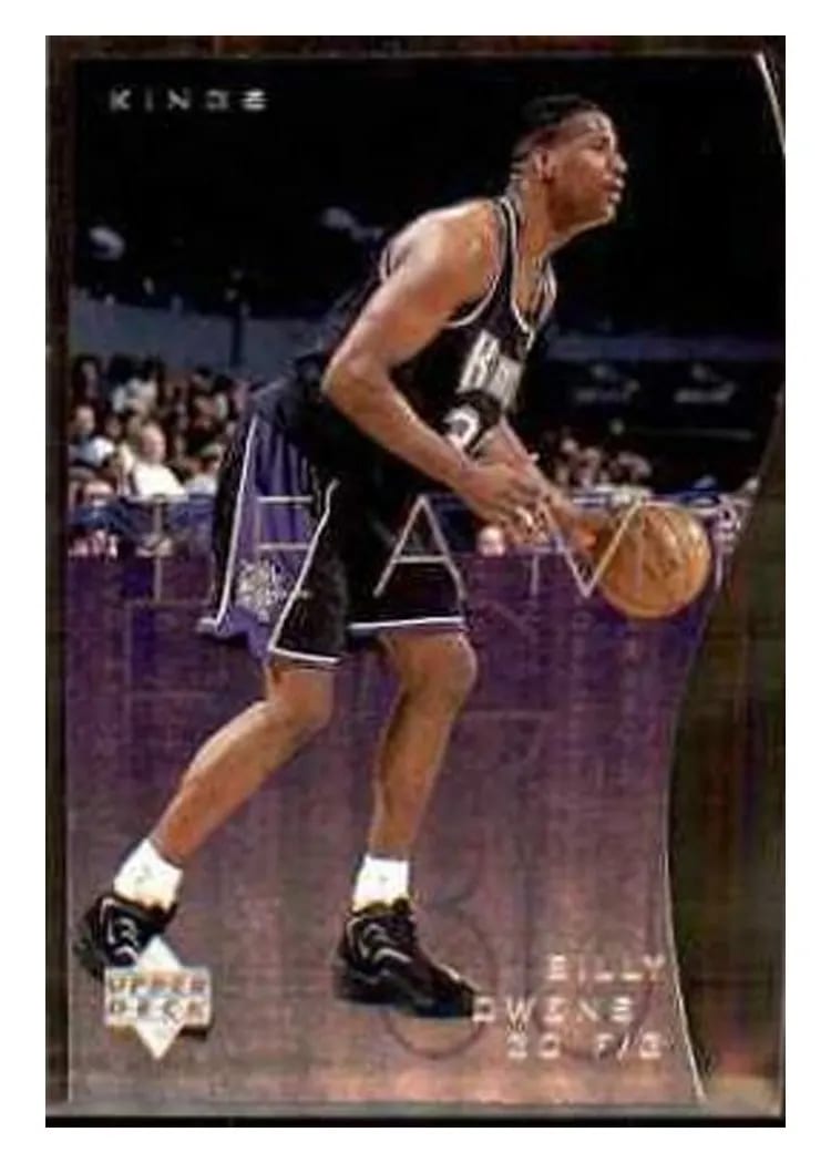 1997 Upper Deck Teammates Billy Owens #T45 card