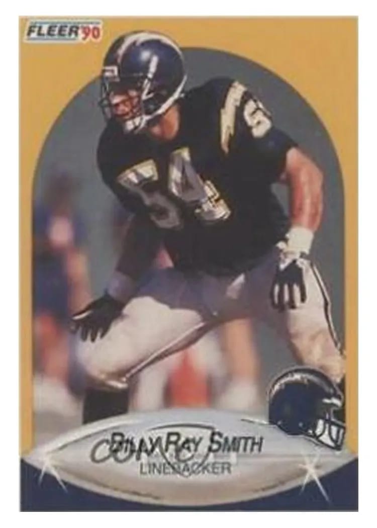 1990 Fleer Billy Ray Smith #313 card