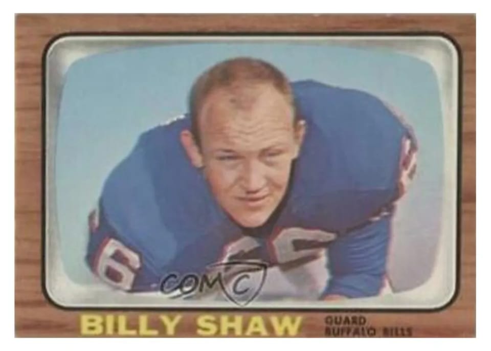 1966 Topps Billy Shaw #29 card