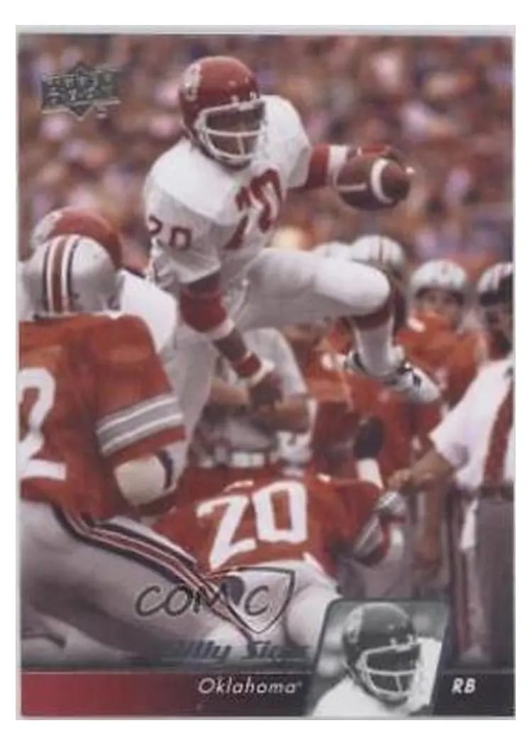 2011 Upper Deck Billy Sims #39 card