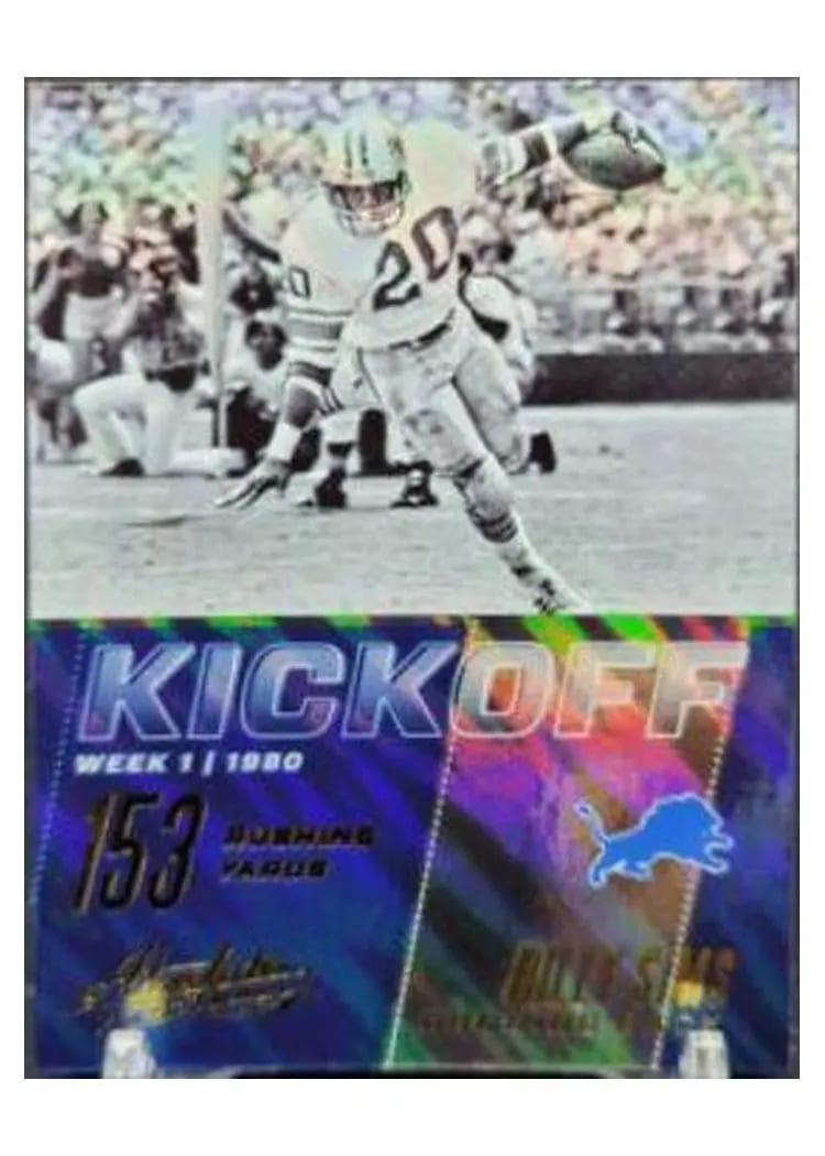 2017 Panini Absolute Kickoff Billy Sims #13 card