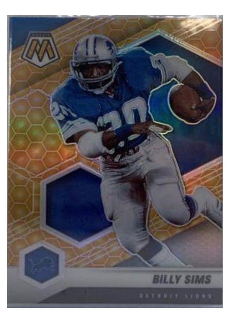 2021 Panini Mosaic Base Set Billy Sims #76 card